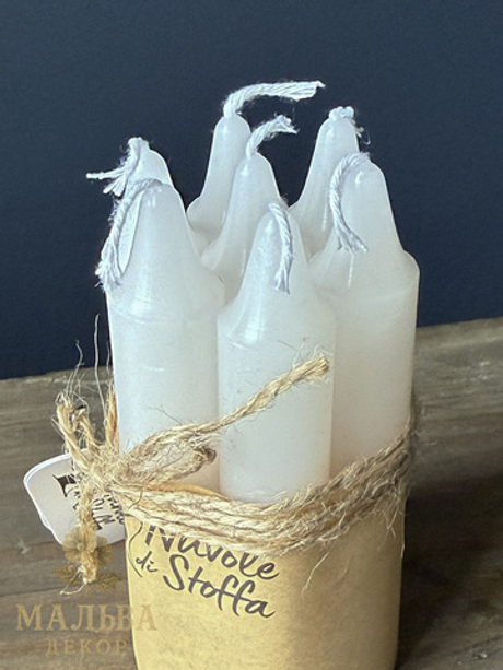 Набор из 7 свечей "Бьянка" 11,5x2 см