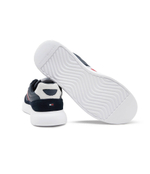 Кожаные кроссовки Tommy Hilfiger - темно-синий(FM0FM04889)