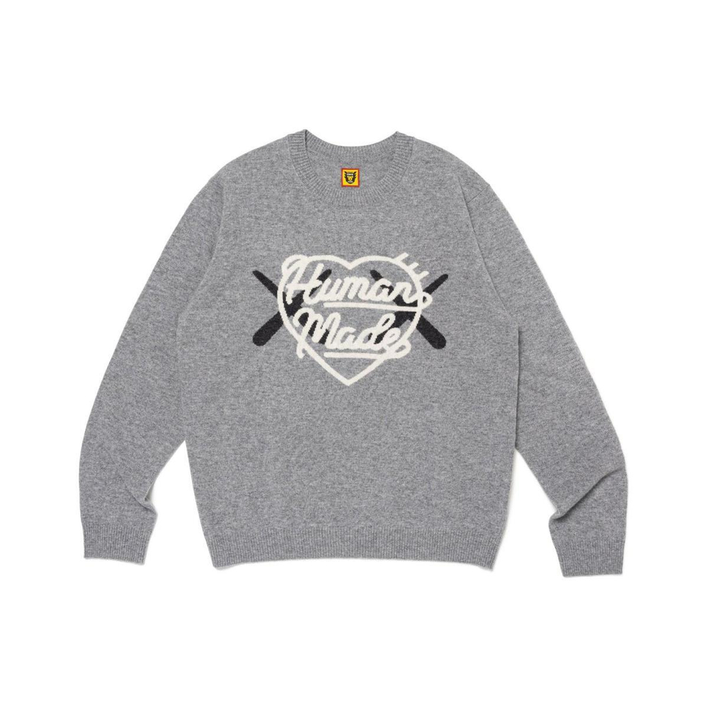 Свитеры HUMAN MADE x KAWS FW23 Logo, XX26CS004