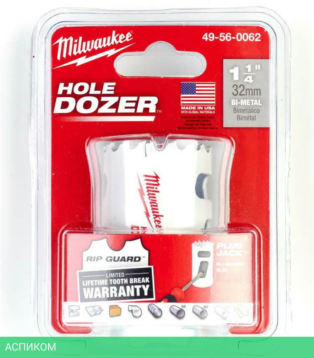 Коронка Milwaukee Hole Dozer 32мм (49560062)