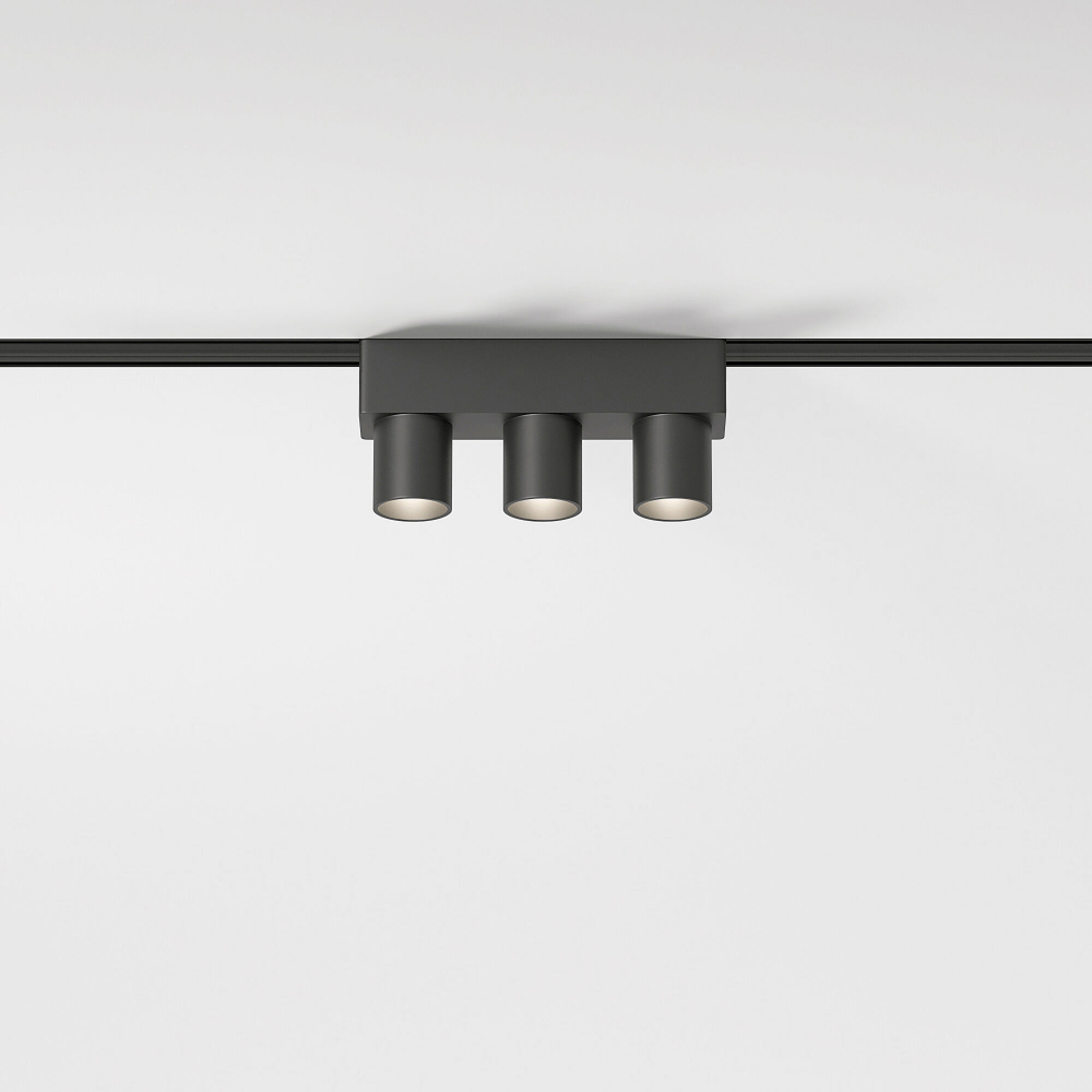 Магнитный трековый светильник Elektrostandard Flat Magnetic 85094/01 черный