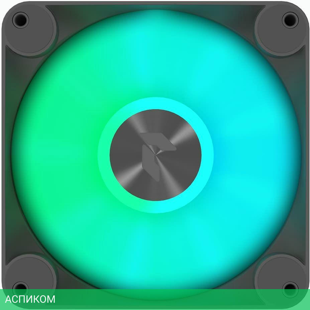 Кулер для корпуса APNX FP1-140 PWM ARGB Black (FP1-140 BK)