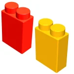 Элемент высокий 6x3x10 см для конструктора 5"