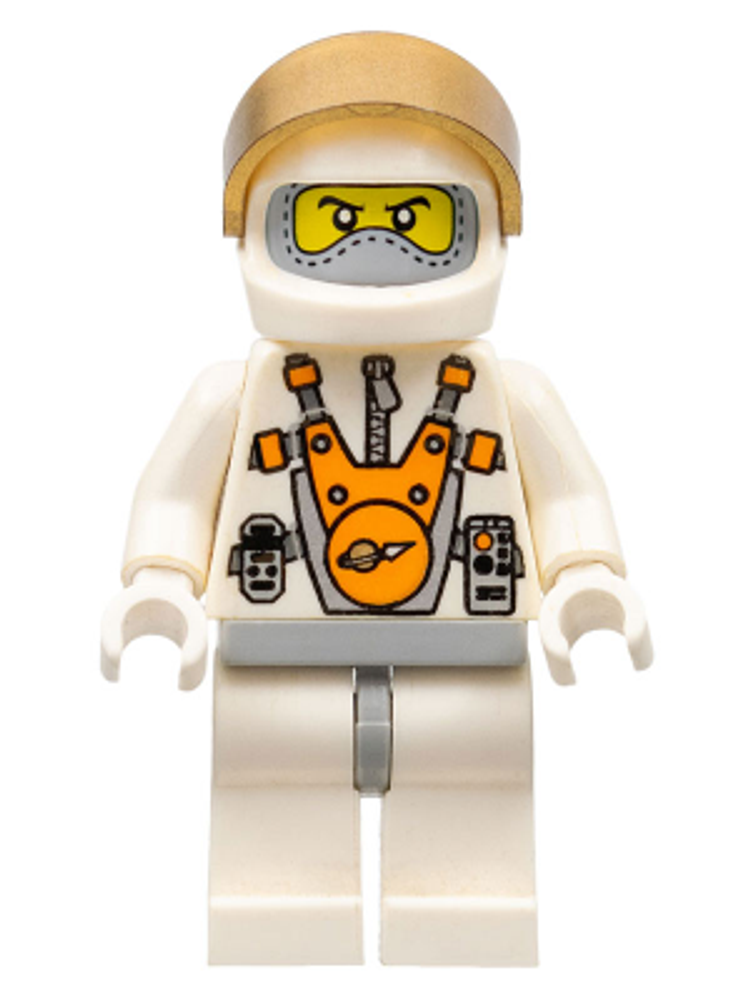 Минифигурка LEGO Mm002 Астронавт Марсианской миссии БЕЗ ЗАБРАЛА