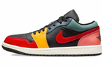 Кроссовки Jordan Air Jordan 1 Low "Black Multi" (Женская размерная сетка)
