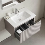 Тумба с раковиной Sancos Snob R 1.0 SNR1.070SM/CN7007 Doha Soft