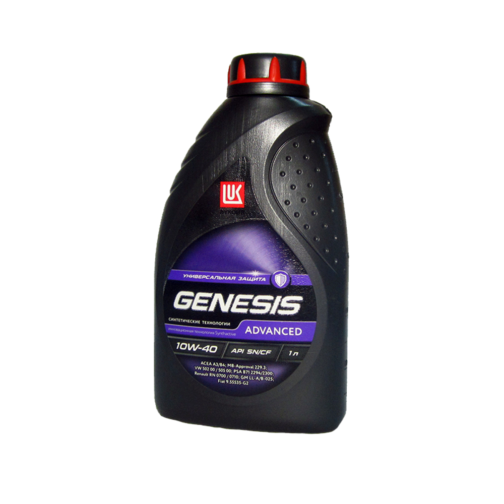 Масло моторное Лукойл  Genesis 10W40 Universal 1л. п/синт (SN/CF)