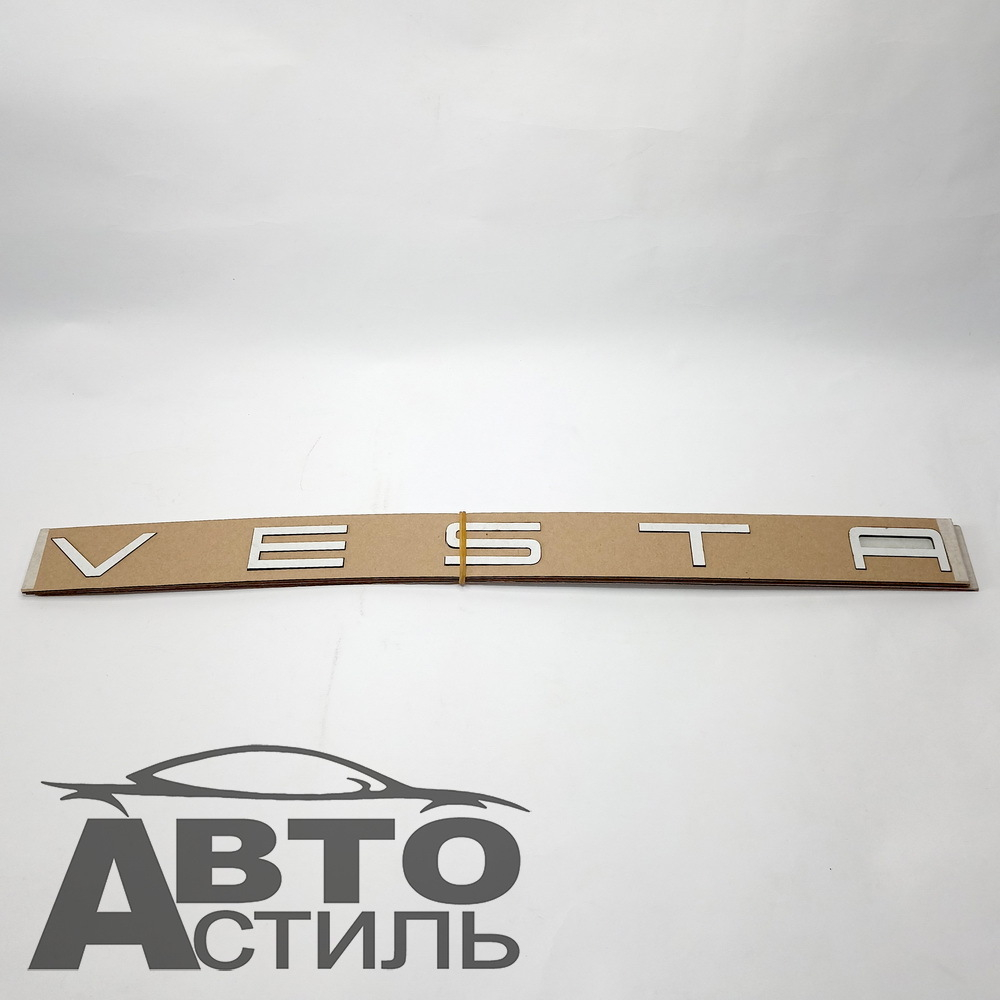 Орнамент-шильдик "Веста/Vesta" в стиле Порше, черная 47600