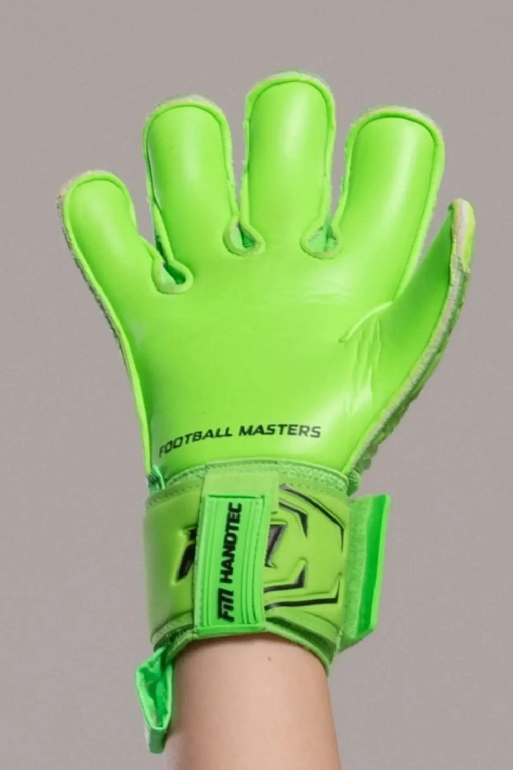 Вратарские перчатки Football Masters Invictus X Junior - зеленый