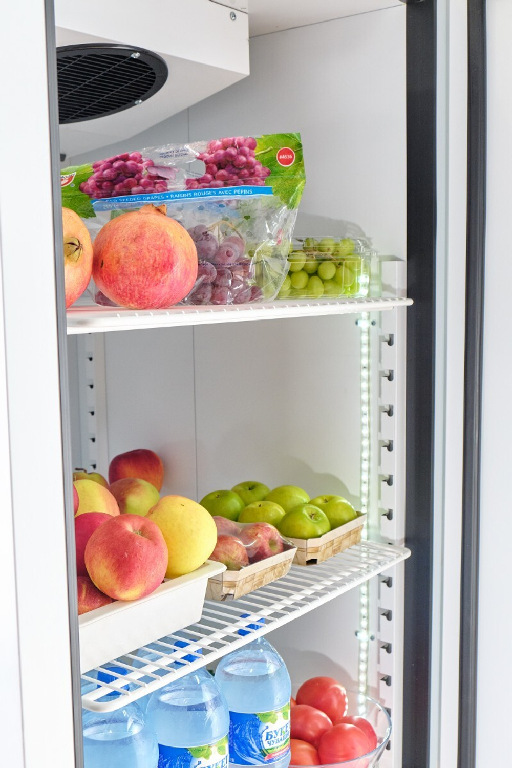 Шкаф холодильный среднетемпературный ШХс-1,4-02 краш. (нижний агрегат)