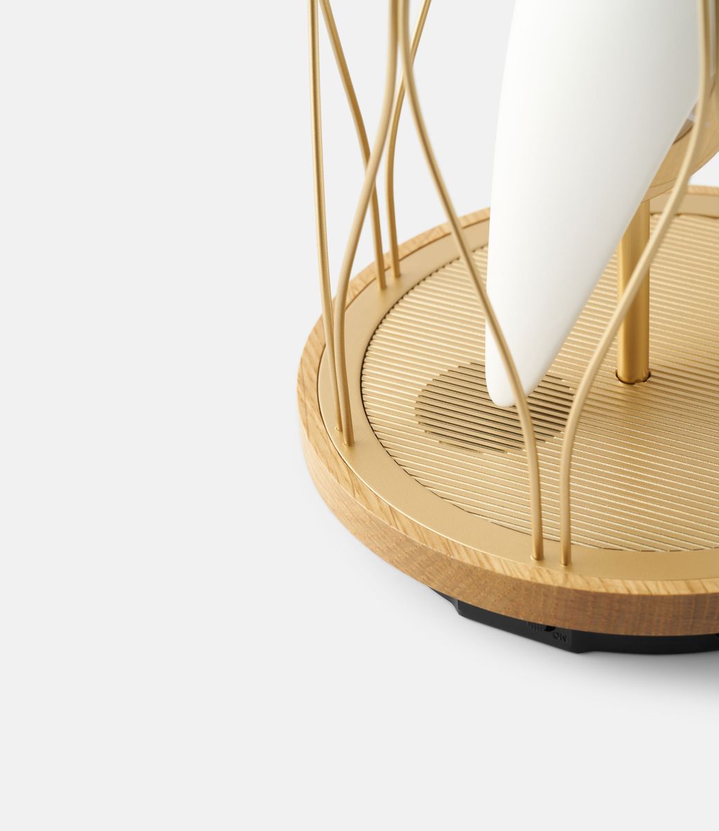 Daqi Concept Jingoos Ivory White — акустический светильник