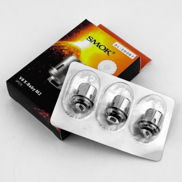 Купить Испаритель SMOK TFV8 X-Baby V8 Baby X M2 (3 ШТУКИ)