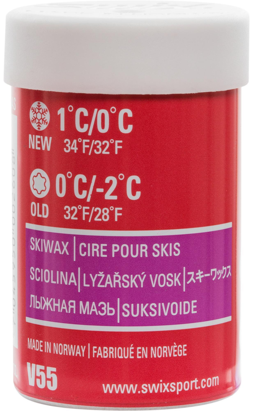 Лыжная мазь SWIX  (+1-0/0-2 C), Red Special, 45 g