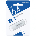 Флеш-накопитель 64 Gb Smartbuy Scout White 3.0/3.1