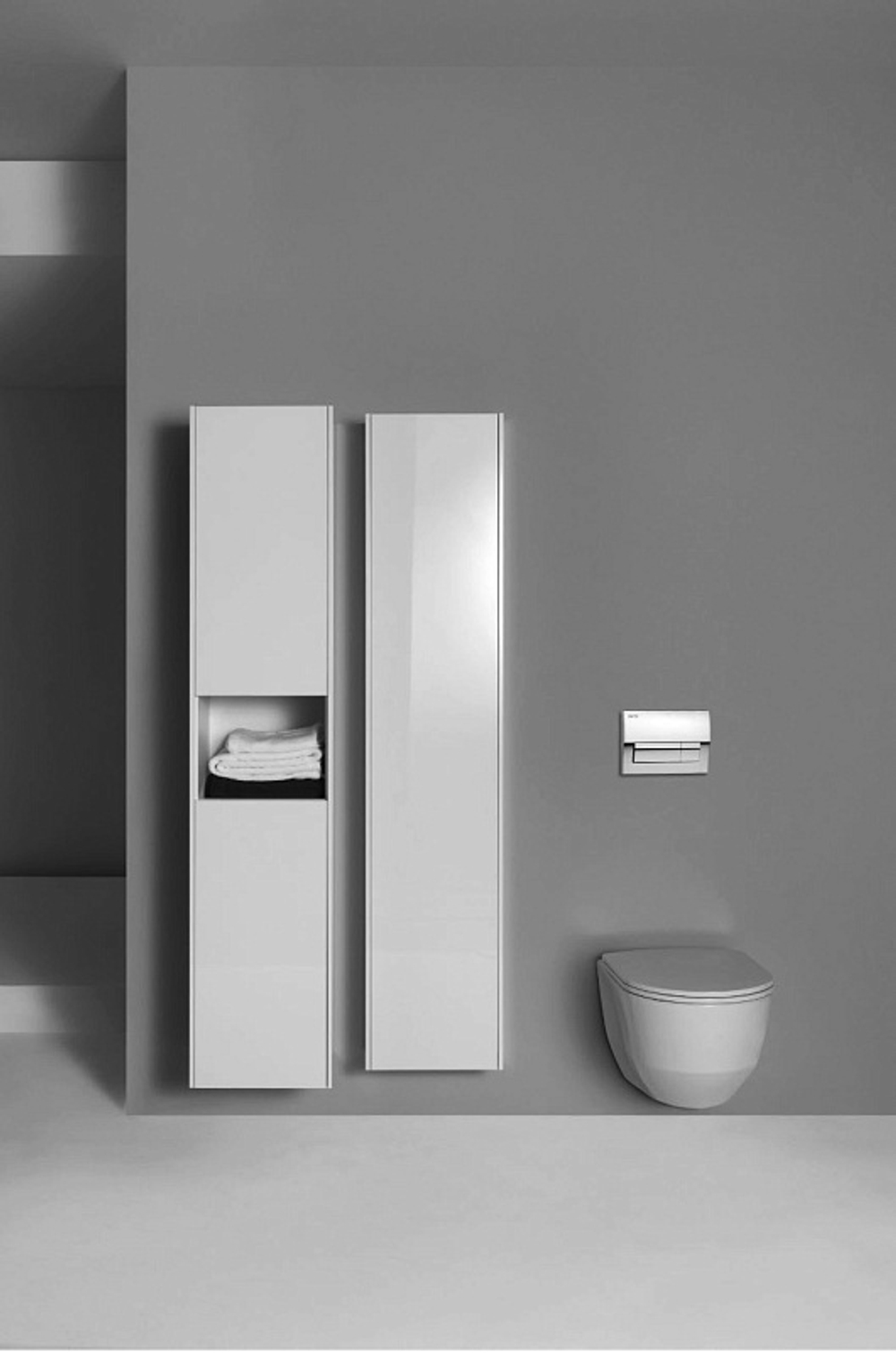 ПЭК Laufen PRO чаша унитаза подвесная Rimless с инсталляционной системой, тонким сиденьем микролифт и клавишей смыва, хром глянец (Z.RU93.0.761.5)