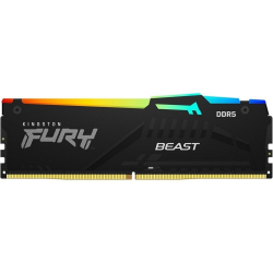 Оперативная память ОЗУ DDR5 Kingston FURY Beast RGB 8Gb, 5600MHz, CL36, 1,25v, KF556C36BBEA-8