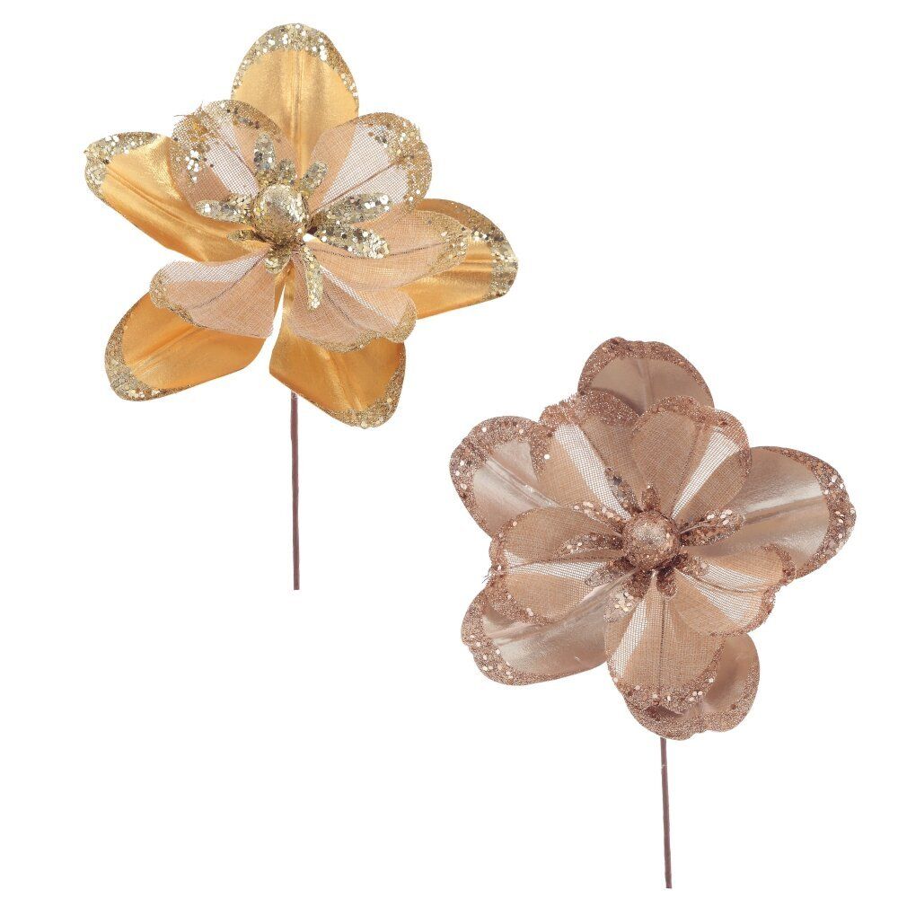 GAEM Цветок искусственный "Магнолия", L25 W25 H31 см, 2в.