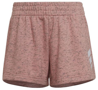 Шорты для девочки теннисные Adidas 3Bar Short - белый, разноцветный