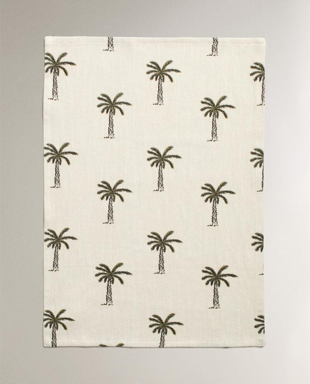 ZARA HOME КУХОННОЕ ПОЛОТЕНЦЕ С ПРИНТОМ (НАБОР ИЗ 2 ШТ.),