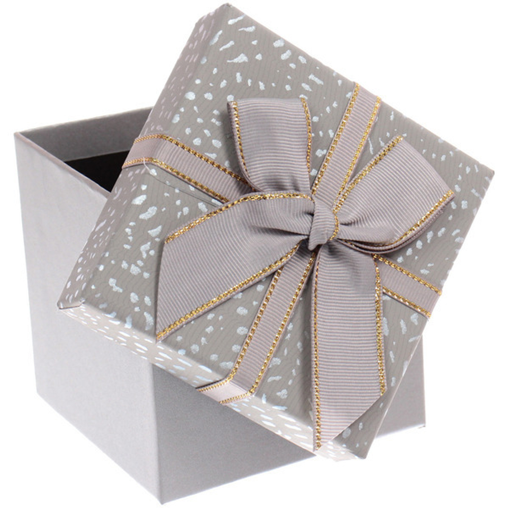 Коробка подарочная «Бант» 10*10*9,5 см