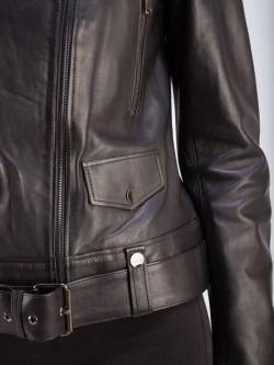 Косуха женская кожаная натуральная куртка Турция