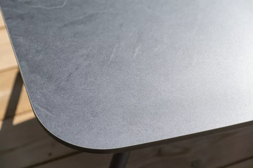 "Багамы" лаунж-зона 5-местная плетеная из роупа (веревки), каркас алюминиевый темно-серый, роуп серый