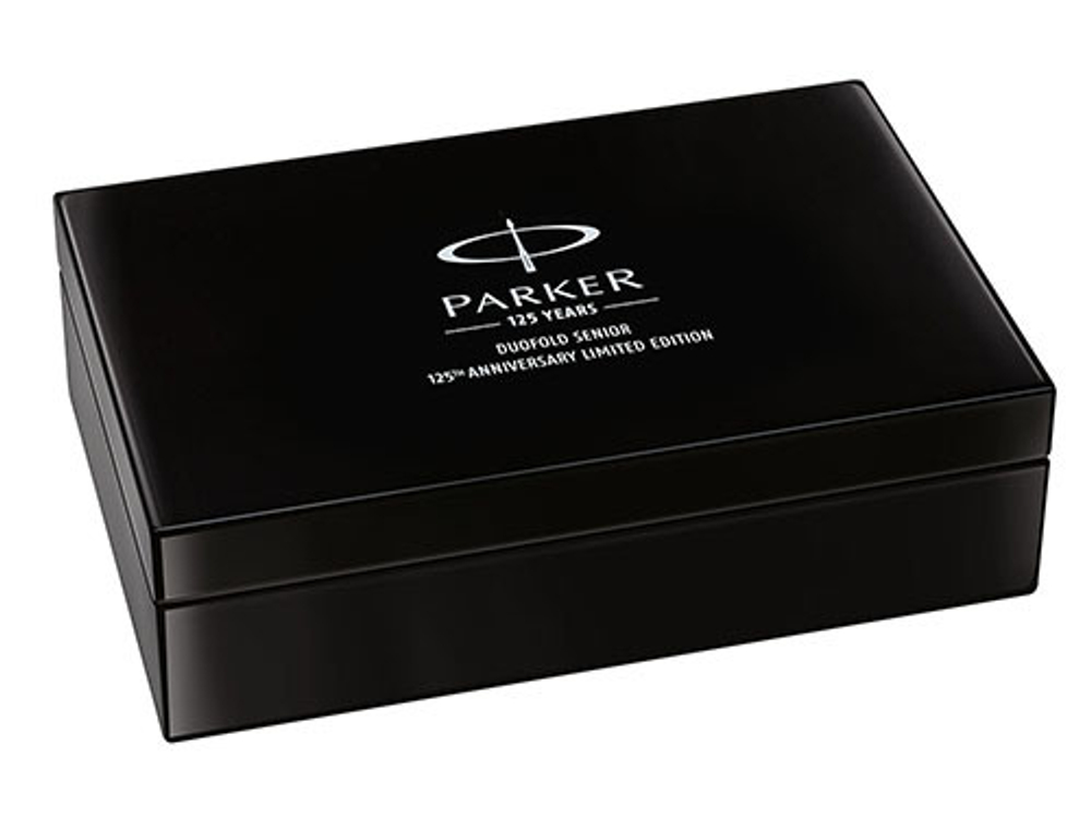 Перьевая ручка Parker Duofold Senior 125th Anniversary Limited Edition F100