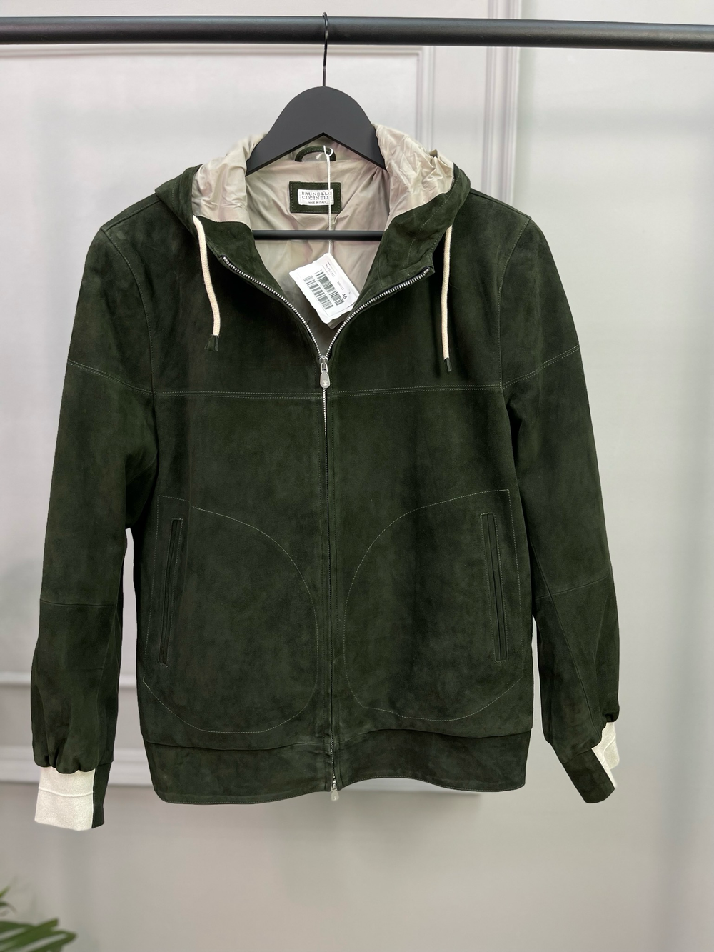 Замшевая куртка Brunello Cucinelli
