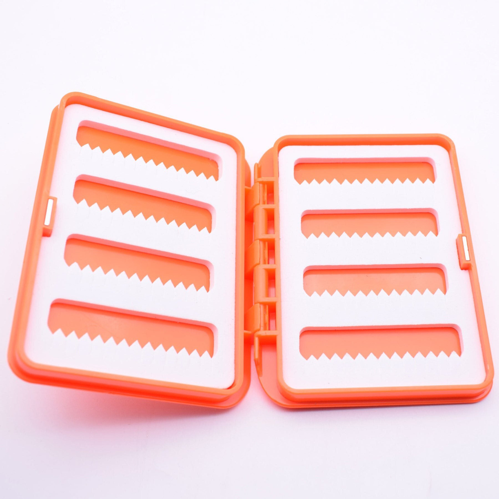 Коробка для мормышек 16*11,5*3 см, оранжевая