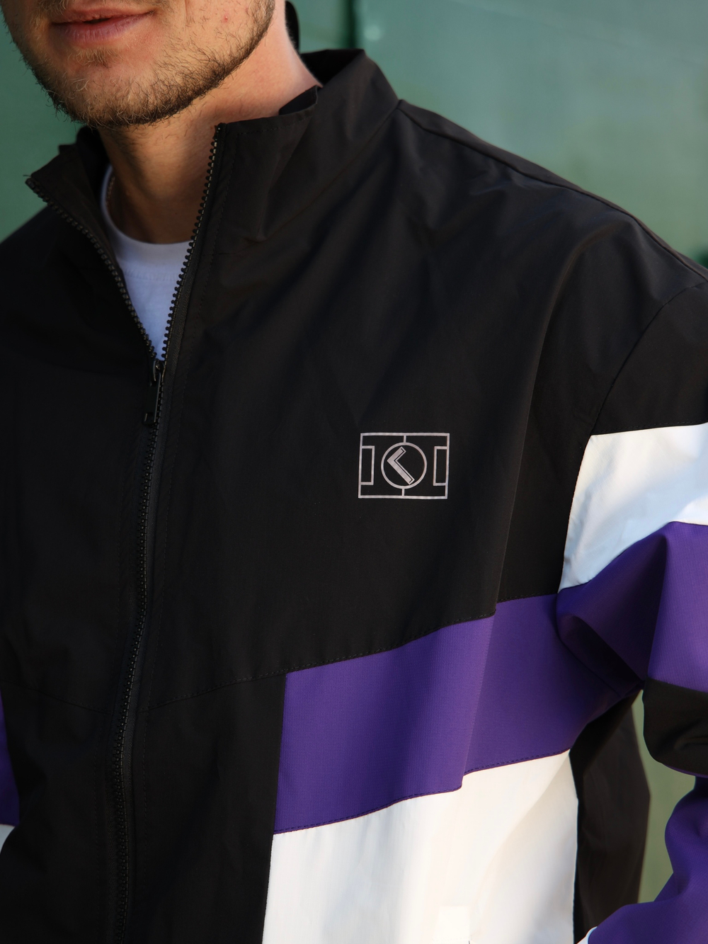 Ветровка легкая фиолетовая олимпийка Город Горький