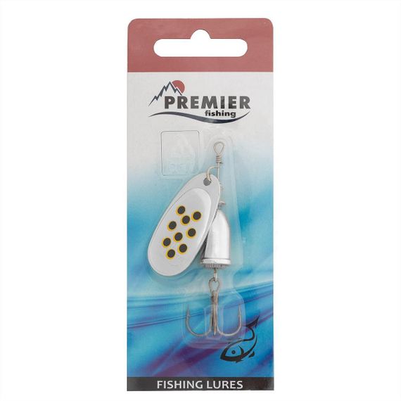 Блесна вращ. Gidra Bug Black №4, 12гр NI-B Premier (PR-SPRH12B-4NI-B)