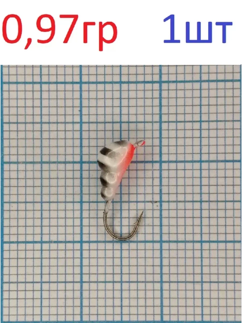 Мормышка вольфрамовая "Муравей" с ушком