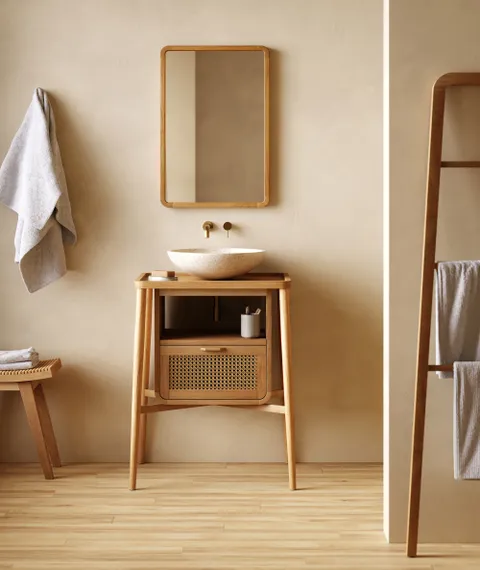 Полотенцесушитель Uliana из массива тика 160x50 см