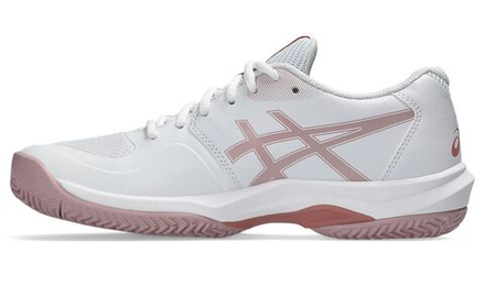 Женские теннисные кроссовки Asics Game FF Clay/OC - white/morganite