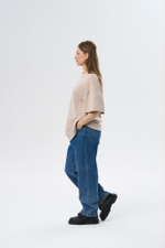 Футболка oversize Бежевый