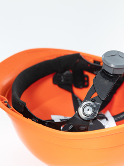Каска защитная вентилируемая застежка ROTOR QUARTZ UP IV оранжевый