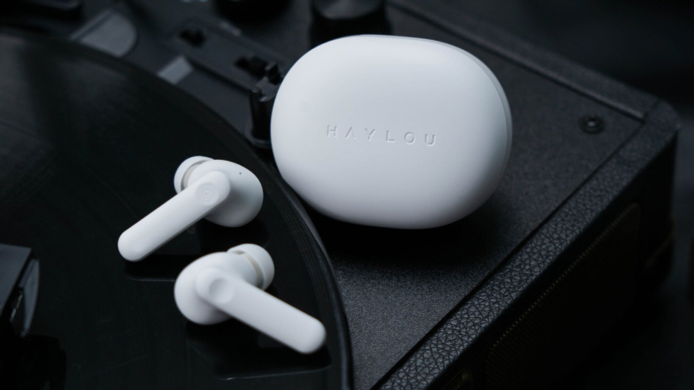 Беспроводные наушники Haylou MoriPods ANC, белый