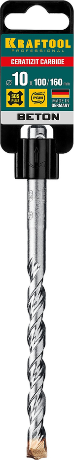 KRAFTOOL Ceratizit Carbide, 10 х 160 мм, SDS-plus бур (29320-160-10)