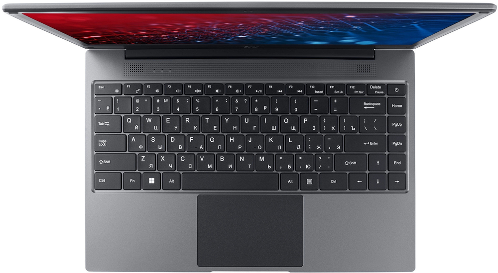 Ноутбук  iRu Tactio 14ALH 14 ", Core i5, 16 Гб RAM, 512 Гб SSD, Iris Xe Graphics, Серый