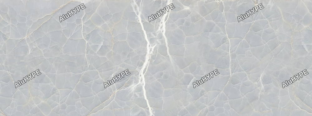 Алюминиевая композитная фасадная панель PlastCover 4/0,4 FR 1500×4000, цвет 1121 Оникс Сапфир AluHype