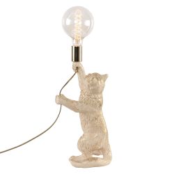 Настольная лампа Кот Эдисон Айвори