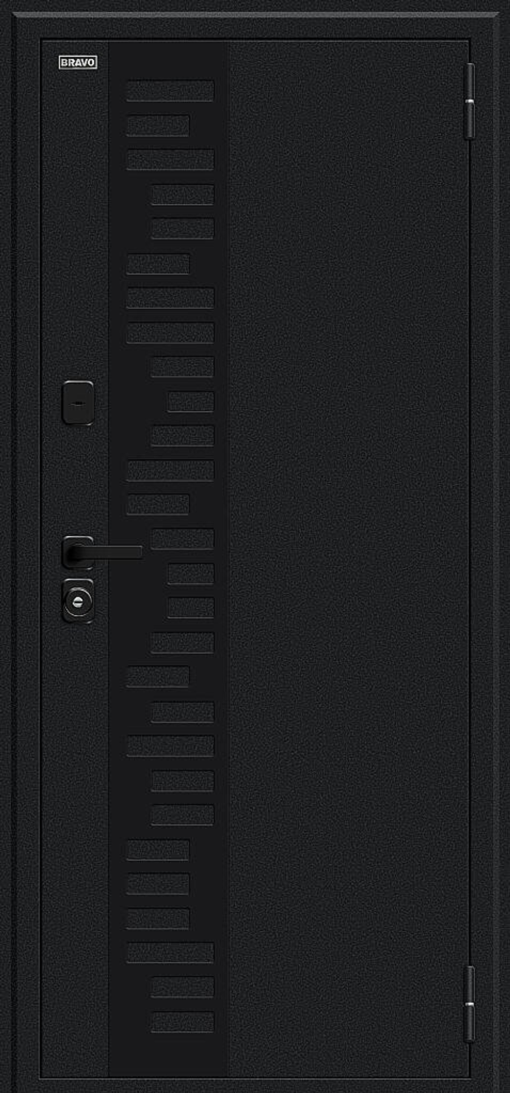 Thermo Техно Д2/SBlack Букле черное/White Silk 205*96 левое