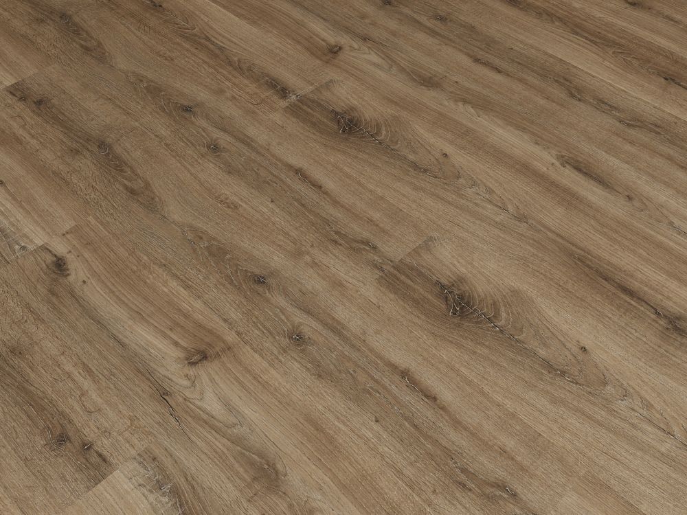 Кварцвиниловая плитка FineFloor Light Дуб Саар
