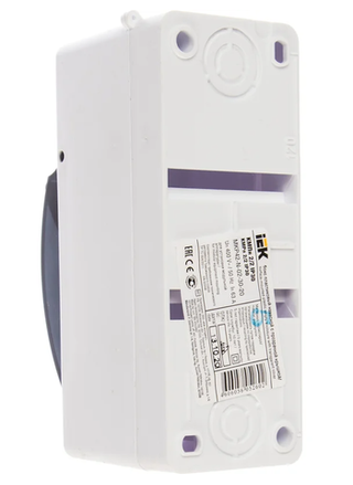 KREPTA 3 Корпус пластиковый КМПн 2/2 IP30 белый IEK