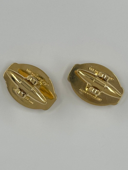 Запонки синие с собаками Wedgwood