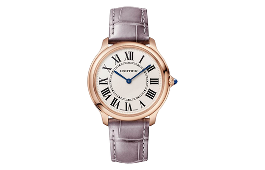 CARTIER RONDE DE Quartz Movement 30m Water Resistance Women"s Watch White Dial