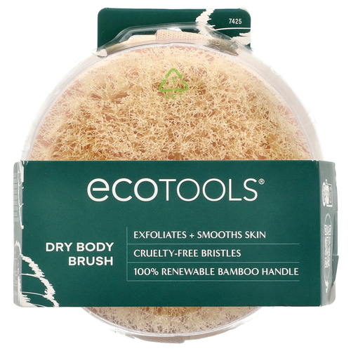EcoTools, щетка для сухого массажа, 1 шт.