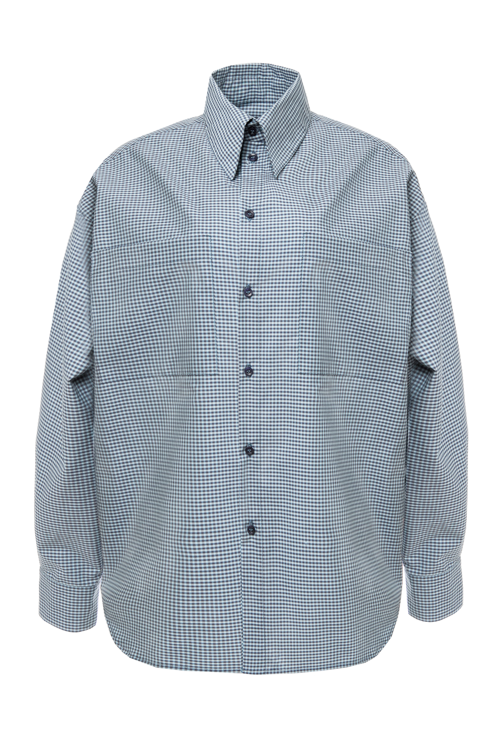 «Navi’s shirt» Базовая рубашка из плотного хлопка.