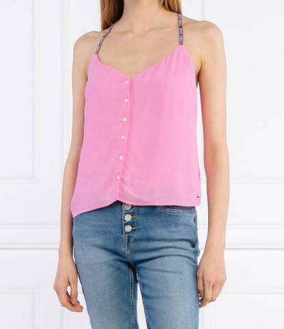 топ tjw cami Tommy Jeans - розовый(DW0DW09762)