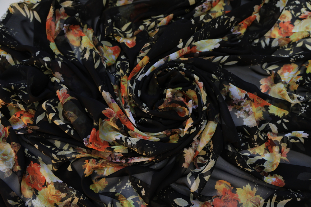 Шифон набивной